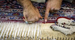رفوگری فرش در قالیشویی تجریش